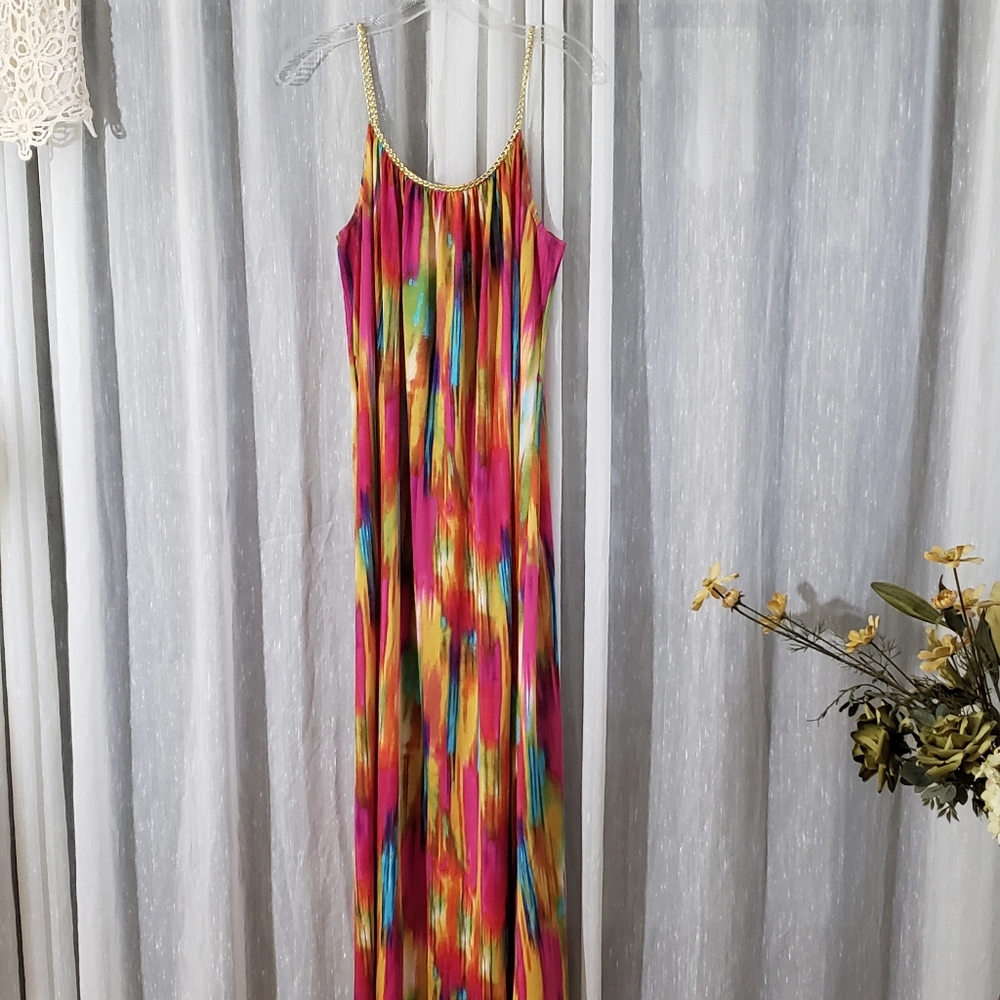 TIANA Maxi Rainbow dress